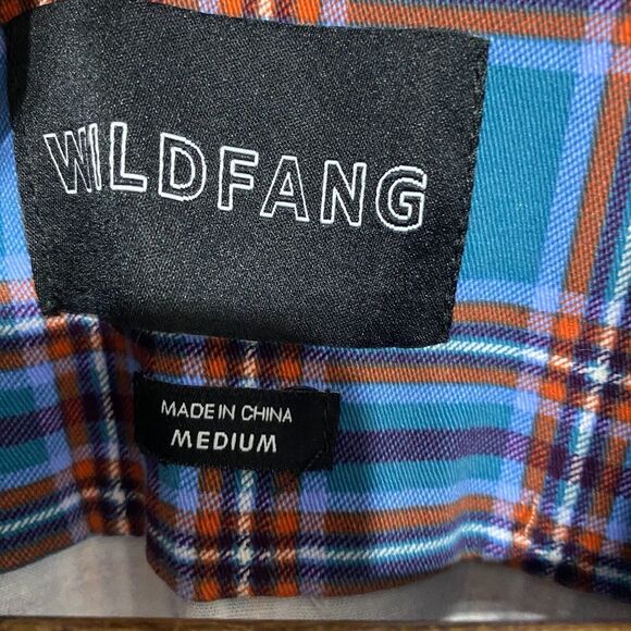 Wildfang Blue and Red Plaid Jumpsuit MEDIUM - Picture 15 of 15